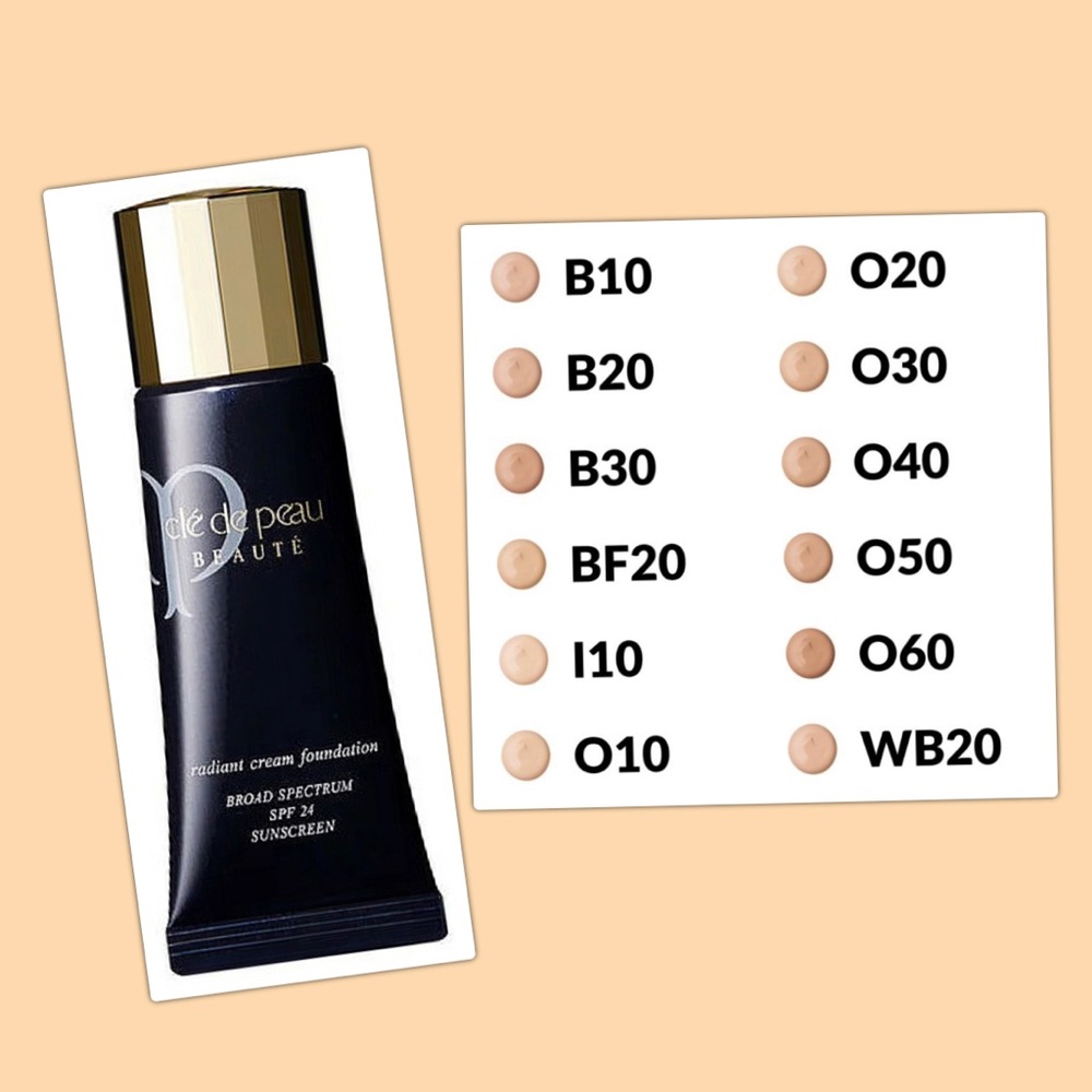 Cle de Peau Radiant Cream Foundation - choose your shade